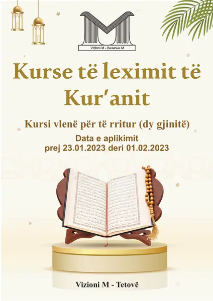 Foto nga Kursi i Kur'anit dhe Duaja e Hatmes, 2023