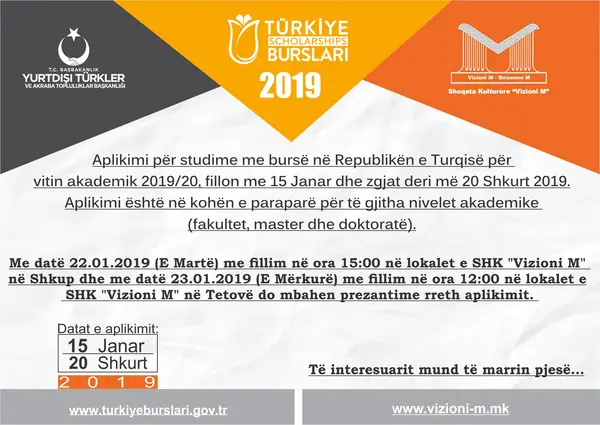 Foto nga Bursat e Turqisë, 2019